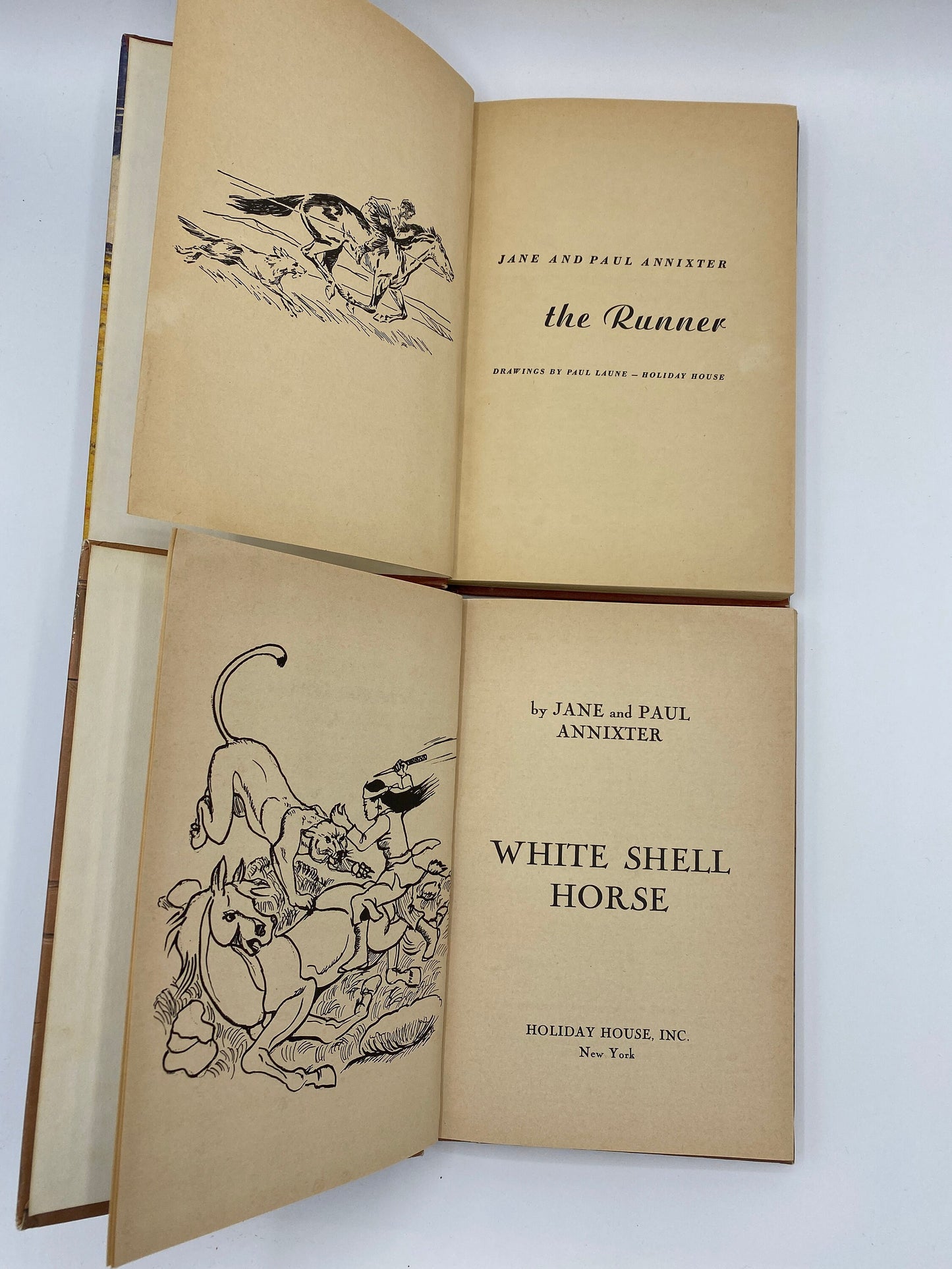 1956/1971 Horse Book Lot by Jane and Paul Annixter, Vintage Books