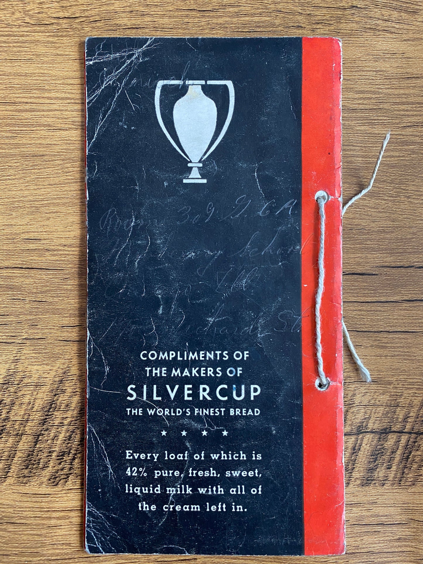 1936 "How The Lone Ranger Captured Silver" FULL Story Booklet, Silvercup Bread Advertisement