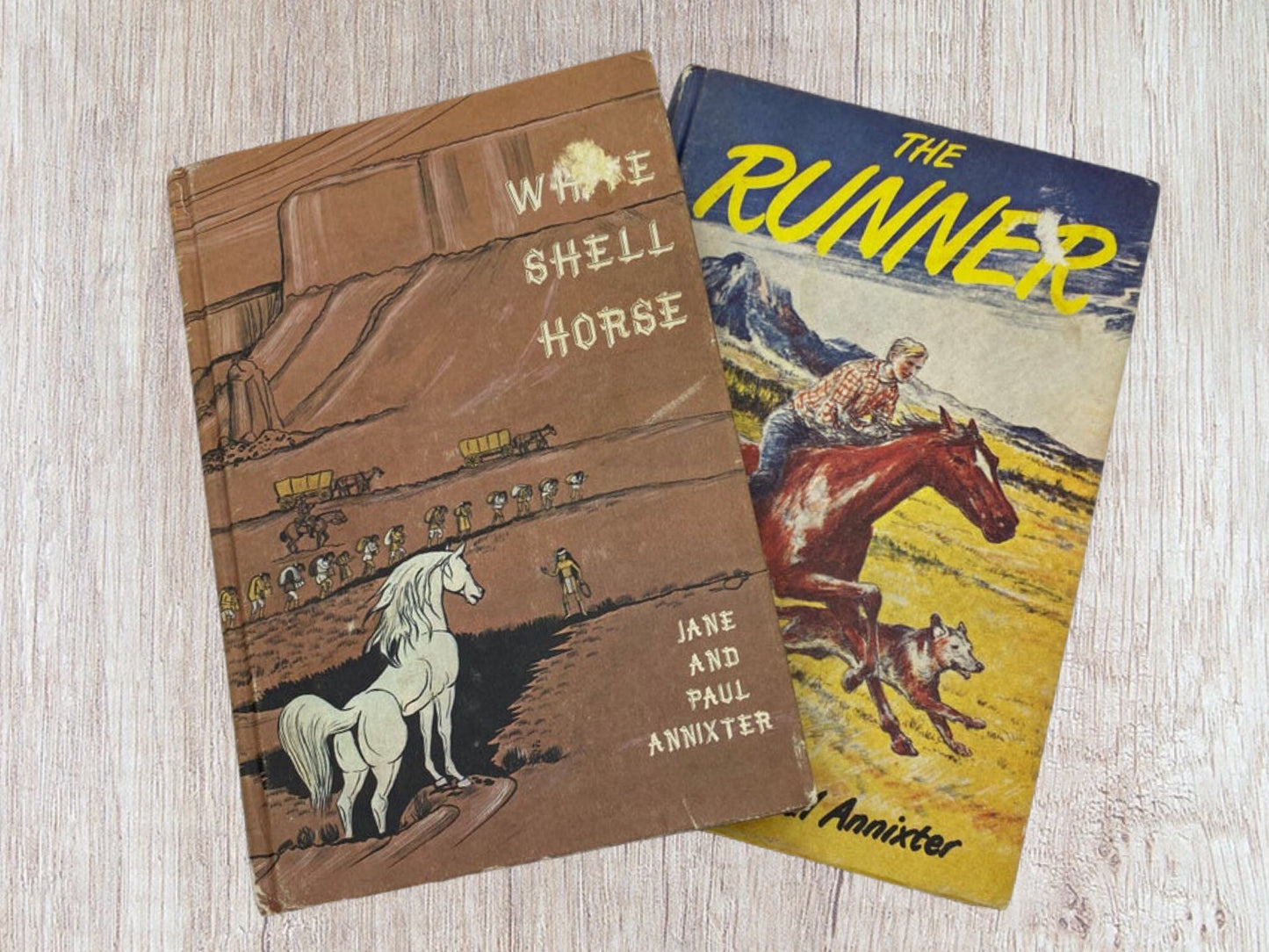 1956/1971 Horse Book Lot by Jane and Paul Annixter, Vintage Books