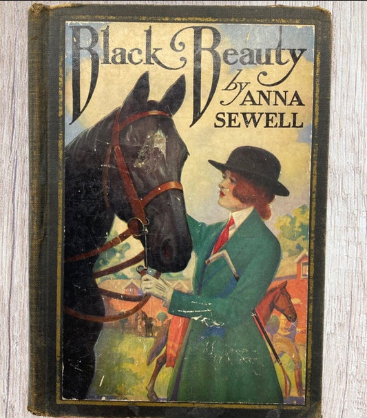 1927 Black Beauty by Anna Sewell, Vintage Book